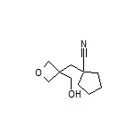 1-[[3-(Hydroxymethyl)oxetan-3-yl]methyl]cyclopentanecarbonitrile