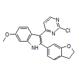 3-(2-Chloropyrimidin-4-yl)-2-(2,3-dihydrobenzofuran-6-yl)-6-methoxy-1H-indole