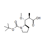 (2R,3R)-3-[(R)-1-Boc-pyrrolidin-2-yl]-3-methoxy-2-methylpropanoic Acid