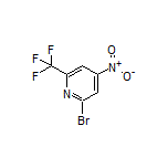 2-Bromo-4-nitro-6-(trifluoromethyl)pyridine