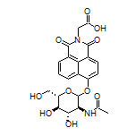 2-[6-[[(3S,4S,5R,6S)-3-Acetamido-4,5-dihydroxy-6-(hydroxymethyl)tetrahydro-2H-pyran-2-yl]oxy]-1,3-dioxo-1H-benzo[de]isoquinolin-2(3H)-yl]acetic Acid