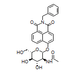 N-[(3S,4S,5R,6S)-2-[(2-Benzyl-1,3-dioxo-2,3-dihydro-1H-benzo[de]isoquinolin-6-yl)oxy]-4,5-dihydroxy-6-(hydroxymethyl)tetrahydro-2H-pyran-3-yl]acetamide