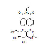 N-[(3S,4S,5R,6S)-2-[(1,3-Dioxo-2-propyl-2,3-dihydro-1H-benzo[de]isoquinolin-6-yl)oxy]-4,5-dihydroxy-6-(hydroxymethyl)tetrahydro-2H-pyran-3-yl]acetamide