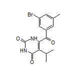 6-(3-Bromo-5-methylbenzoyl)-5-isopropylpyrimidine-2,4(1H,3H)-dione
