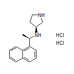 (S)-N-[(R)-1-(Naphthalen-1-yl)ethyl]pyrrolidin-3-amine Dihydrochloride
