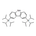 3,6-Bis(triisopropylsilyl)-9H-carbazole