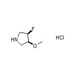 (3R,4S)-3-Fluoro-4-methoxypyrrolidine Hydrochloride