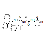 Trityl-L-leucyl-L-alanyl-L-leucine