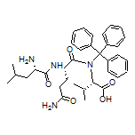 Trityl-L-leucyl-L-glutaminyl-L-valine