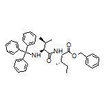 Benzyl (2S,3S)-3-Methyl-2-[(S)-3-methyl-2-(tritylamino)butanamido]pentanoate