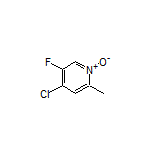 4-Chloro-5-fluoro-2-methylpyridine 1-Oxide