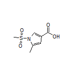 5-Methyl-1-(methylsulfonyl)-1H-pyrrole-3-carboxylic Acid