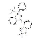 tert-Butyl[[(3aS,4R,7aS)-2,2-dimethyl-4,7a-dihydro-3aH-[1,3]dioxolo[4,5-c]pyran-4-yl]methoxy]diphenylsilane