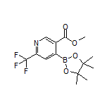 5-(Methoxycarbonyl)-2-(trifluoromethyl)pyridine-4-boronic Acid Pinacol Ester