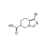 1-Bromo-5,6,7,8-tetrahydroimidazo[1,5-a]pyridine-6-carboxylic Acid