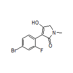 3-(4-Bromo-2-fluorophenyl)-4-hydroxy-1-methyl-1H-pyrrol-2(5H)-one