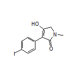 4-Hydroxy-3-(4-iodophenyl)-1-methyl-1H-pyrrol-2(5H)-one