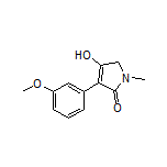 4-Hydroxy-3-(3-methoxyphenyl)-1-methyl-1H-pyrrol-2(5H)-one