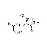 3-(3-Fluorophenyl)-4-hydroxy-1-methyl-1H-pyrrol-2(5H)-one
