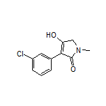 3-(3-Chlorophenyl)-4-hydroxy-1-methyl-1H-pyrrol-2(5H)-one