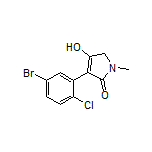 3-(5-Bromo-2-chlorophenyl)-4-hydroxy-1-methyl-1H-pyrrol-2(5H)-one