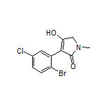 3-(2-Bromo-5-chlorophenyl)-4-hydroxy-1-methyl-1H-pyrrol-2(5H)-one