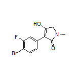 3-(4-Bromo-3-fluorophenyl)-4-hydroxy-1-methyl-1H-pyrrol-2(5H)-one