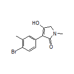 3-(4-Bromo-3-methylphenyl)-4-hydroxy-1-methyl-1H-pyrrol-2(5H)-one