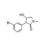 3-(3-Bromophenyl)-4-hydroxy-1-methylpyrrolidin-2-one
