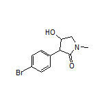 3-(4-Bromophenyl)-4-hydroxy-1-methylpyrrolidin-2-one