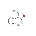 3-(2-Chlorophenyl)-4-hydroxy-1-methylpyrrolidin-2-one