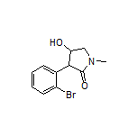 3-(2-Bromophenyl)-4-hydroxy-1-methylpyrrolidin-2-one