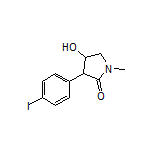 4-Hydroxy-3-(4-iodophenyl)-1-methylpyrrolidin-2-one