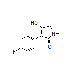 3-(4-Fluorophenyl)-4-hydroxy-1-methylpyrrolidin-2-one