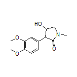 3-(3,4-Dimethoxyphenyl)-4-hydroxy-1-methylpyrrolidin-2-one
