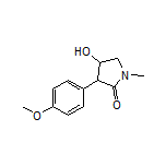 4-Hydroxy-3-(4-methoxyphenyl)-1-methylpyrrolidin-2-one