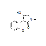 4-Hydroxy-3-(2-methoxyphenyl)-1-methylpyrrolidin-2-one