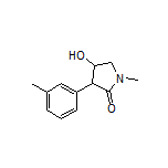 4-Hydroxy-1-methyl-3-(m-tolyl)pyrrolidin-2-one