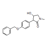 3-[4-(Benzyloxy)phenyl]-4-hydroxy-1-methylpyrrolidin-2-one