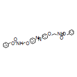 (E)-3,3’-[[Diazene-1,2-diylbis(4,1-phenylene)]bis(oxy)]bis(N-Cbz-1-propanamine)