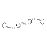 (E)-1,2-Bis[4-[2-(1-piperidyl)ethoxy]phenyl]diazene