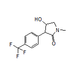 4-Hydroxy-1-methyl-3-[4-(trifluoromethyl)phenyl]pyrrolidin-2-one