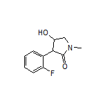 3-(2-Fluorophenyl)-4-hydroxy-1-methylpyrrolidin-2-one