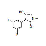 3-(3,5-Difluorophenyl)-4-hydroxy-1-methylpyrrolidin-2-one