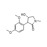 3-(2,4-Dimethoxyphenyl)-4-hydroxy-1-methylpyrrolidin-2-one