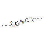 (E)-Diazene-1,2-diylbis(4,1-phenylene) Dihexanoate