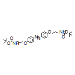 (E)-3,3’-[[Diazene-1,2-diylbis(4,1-phenylene)]bis(oxy)]bis(N-Boc-1-propanamine)