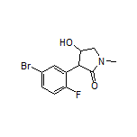 3-(5-Bromo-2-fluorophenyl)-4-hydroxy-1-methylpyrrolidin-2-one