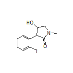 4-Hydroxy-3-(2-iodophenyl)-1-methylpyrrolidin-2-one