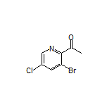 1-(3-Bromo-5-chloropyridin-2-yl)ethanone